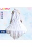 アズールレーンクリーブランドときめきモメントコスプレ衣装ケッコン服白いウェディングドレス